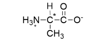 <strong>What is the molecular shape of the carbon with the asterisk next to it? </strong> A) linear B) bent C) trigonal planar D) tetrahedral E) pyramidal