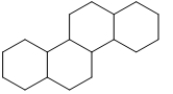 <strong>Which molecule represents the steroid nucleus?</strong> A) B) C) D) E)