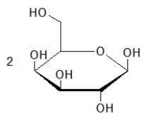 <strong>What is the product(s)of the hydrolysis of the following sugar? </strong> A) B) C) D) E)