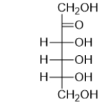 <strong>The Fischer projection for fructose is shown below.Fructose is a _________. </strong> A) triose B) tetrose C) pentose D) hexose E) heptose