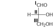 Which carbon(s) in the Fischer projection below is/are a chirality center?   A)  all carbons B)  carbon I only C)  carbon II only D)  carbons I and II E)  None of the carbons is a chirality center.