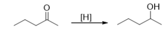 What does [H] represent in the following reaction?   A)  the oxidizing agent B)  the species that is oxidized C)  the reducing agent D)  the species that is protonated E)  atomic hydrogen