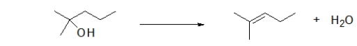 What type of reaction is this?   A)  oxidation B)  reduction C)  combustion D)  hydration E)  dehydration
