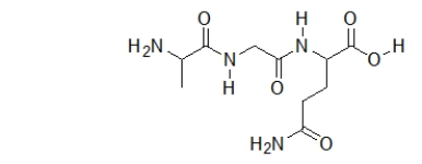 How many amides does the following peptide (a sequence of several amino acids) contain?   A)  0 B)  1 C)  2 D)  3 E)  4