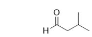 What is the IUPAC name of the following molecule?   A)  2-methylbutanal B)  2-carbonylpropane C)  2-pentanal D)  3-methylbutanone E)  3-methylbutanal