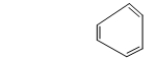 The following structure is a poor representation of benzene.What is wrong with it?   A)  Benzene does not have six sides. B)  Benzene is not flat. C)  Benzene is never represented with three double bonds and three single bonds. D)  Benzene does not have the molecular formula C<sub>6</sub>H<sub>6</sub>. E)  The bonds in benzene should all be the same length.