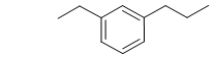 What is the IUPAC name of the following molecule?   A)  3-ethyl-1-propylbenzene B)  1-propyl-3-ethylbenzene C)  1-ethyl-3-propylbenzene D)  3-propyl-1-ethylbenzene E)  ethylpropybenzene