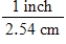 Which conversion factor is required to convert 36.2 inches to centimeters? ​         I II III IV A)  I B)  II C)  III D)  IV E)  None of the conversion factors is required.