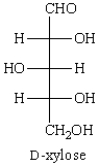 The configurations at C2, C3, and C4 of   are: A)  2R, 3R, 4R B)  2R, 3S, 4R C)  2S, 3R, 4S D)  2S, 3R, 4R E)  2R, 3S, 4S
