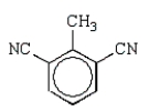 <strong>Toluene-2,4-diisocyanate (2,4-TDI) is a very important chemical in the synthesis of polyurethanes used in foam pillows and freezer insulation.What is the structure of 2,4-TDI?</strong> A)   B)   C)   D)   E)   <div style=padding-top: 35px> 