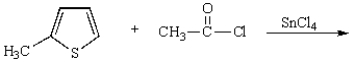 The product of the following reaction is   A)    B)    C)    D)    E)   