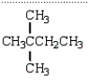  An unknown hydrocarbon shows a parent peak on its mass spectra at m/z 86.There is no evidence of absorptions from visible or uv spectra.The IR shows no major absorptions outside the C-H stretch and bending vibrations.The <sup>1</sup>H NMR reveals a singlet at   \delta   0.9 (9H) , a triplet at   \delta   0.98 (3H) , and a quartet at   \delta   1.6 (2H) . A)    B)    C)    D)    E)    