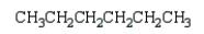  An unknown hydrocarbon shows a parent peak on its mass spectra at m/z 86.There is no evidence of absorptions from visible or uv spectra.The IR shows no major absorptions outside the C-H stretch and bending vibrations.The <sup>1</sup>H NMR reveals a singlet at   \delta   0.9 (9H) , a triplet at   \delta   0.98 (3H) , and a quartet at   \delta   1.6 (2H) . A)    B)    C)    D)    E)    