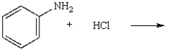 What is the name of the product of the following reaction?   A)  chlorobenzene B)  chloroaniline C)  anilinium chloride D)  o-chloroaniline E)  N-chloroaniline