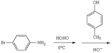 The product(s)  from the reaction sequence below is (are) :   A)    B)    C)    D)    E)   