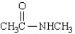 Which of the following statements regarding   is false? A)  Rotation around the C-N bond is restricted. B)  The carbonyl group, NH group, and both methyl carbons lie in a plane. C)  The nitrogen is strongly basic. D)  The C-N bond is shorter than the C-N bond in amines. E)  The compound is named Nmethylacetamide.