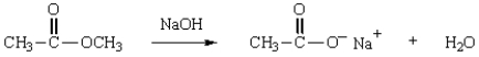 Which structure represents the tetrahedral intermediate in the following reaction?   A)    B)    C)    D)    E)   