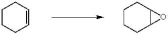 Which reagent will accomplish the following reaction?   A)  NaOH B)  CH<sub>3</sub>CO<sub>3</sub>H C)  H<sub>2</sub>O, H<sub>2</sub>SO<sub>4</sub> D)  (a)  BH<sub>3</sub> (b)  NaOH, H<sub>2</sub>O<sub>2</sub> E)  CH<sub>3</sub>CO<sub>2</sub>H