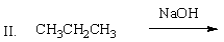 Which of the following mixtures would NOT react?         A)  I B)  II C)  III D)  IV E)  II and IV