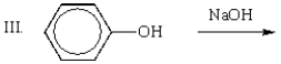Which of the following mixtures would NOT react?         A)  I B)  II C)  III D)  IV E)  II and IV