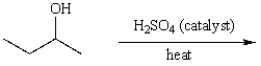 What is the major product of the following reaction?   A)  CH<sub>3</sub>CH<sub>2</sub>CH=CH<sub>2</sub> B)  cis-CH<sub>3</sub>CH=CHCH<sub>3</sub> C)  trans-CH<sub>3</sub>CH=CHCH<sub>3</sub> D)  (CH<sub>3</sub>) <sub>2</sub>C=CH<sub>2</sub>
