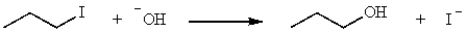 What is the mechanism of the following reaction?   A)  S<sub>N</sub>1 B)  S<sub>N</sub>2 C)  E1 D)  E2 E)  both A and B