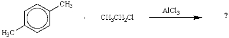 The expected product from the following reaction is:   A)    B)    C)    D)   