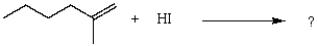 What is the product for the reaction below?   A)    B)    C)    D)    E)   