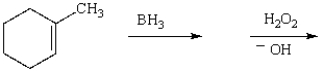 The product of the reaction sequence   is A)    B)    C)    D)    E)  none of the above