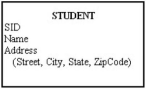 In the figure below, Name would be an ideal identifier.  