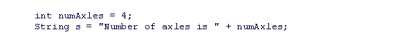Consider the following code snippet:   Which of the following statements is correct?  A) The toString()  method of the Object class is being used to set the value of s. B) The toString()  method of the Integer class is being used to set the value of s. C) No toString()  method is being used to set the value of s. D) This code will not compile.