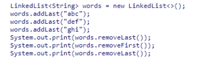 Consider the following code snippet:   What will this code print when it is executed?  A) abcdefghi B) defghiabc C) ghiabcdef D) abcghidef
