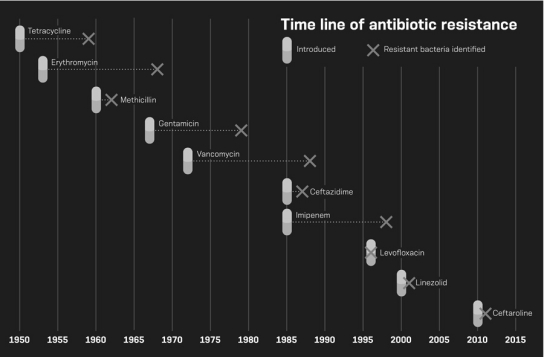 What pattern of natural selection is demonstrated by the information in the graph below? What is the selective pressure? What are the relative rates of evolution among the strains of bacteria? Provide your rationale.  
