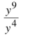 Simplify each expression, first as a base to a single power, then, if possible, as a decimal.  <div style=padding-top: 35px> 