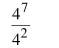 Simplify each expression, first as a base to a single power, then, if possible, as a decimal.  <div style=padding-top: 35px> 