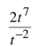 Write the following expressions so that no answer includes negative exponents. Assume the variables are nonzero.  <div style=padding-top: 35px> 