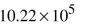 Convert each number into decimal notation.  <div style=padding-top: 35px> 