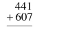 Use dimensional analysis to answer the following. How many hundreds, tens, and ones are in the following sum?   (a) 1; 4; 8 (b) 10; 4; 8 (c) 4; 8; 1 (d) 8; 4; 10 (e) None of these<div style=padding-top: 35px> 