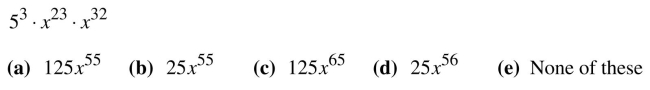 Simplify each expression, first as a base to a single power, then, if possible, as a decimal.  <div style=padding-top: 35px> 