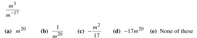 Write the following expressions so that no answer includes negative exponents. Assume the variables are nonzero.  <div style=padding-top: 35px> 