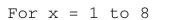 Describe the output for each of the following. Assume that all commands are valid. For Problems 47 and 48, assume that the code is applied to a computer monitor with a resolution of 1280 by 1024.