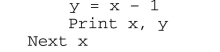 Describe the output for each of the following. Assume that all commands are valid. For Problems 47 and 48, assume that the code is applied to a computer monitor with a resolution of 1280 by 1024.