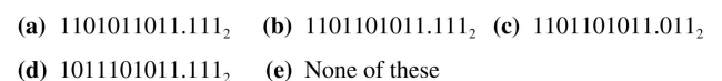 Find the relative error associated with this approximation. Find the binary equivalent of the decimal number 875.875.