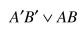 Sketch the switching circuit associated with each of the following Boolean expressions.