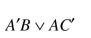 Sketch the gated circuits associated with each of the following Boolean expressions.