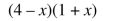 Use real variable algebra to simplify the following expressions.