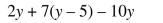 Use real variable algebra to simplify the following expressions.