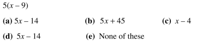 Use real variable algebra to simplify the following expressions.