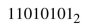 Find the hexadecimal equivalent for each of the following binary numbers.
