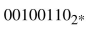 Each of the following numbers are in 8-bit, two's complement notation. Translate each into its decimal equivalent.  <div style=padding-top: 35px> 